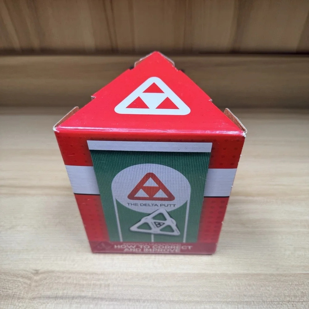 The Delta Putt Golf Putting Training Practice Aid Tool Puck With Green Mat‎
